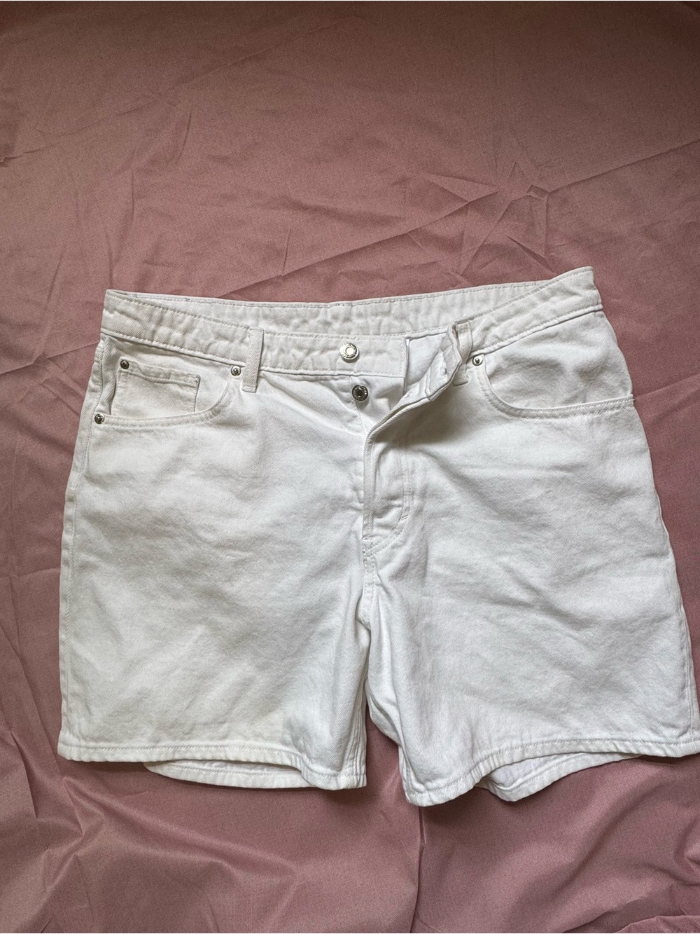 H&M White Denim Women's Shorts